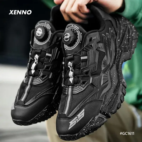 Sports Rotary Button Armor Sneakers